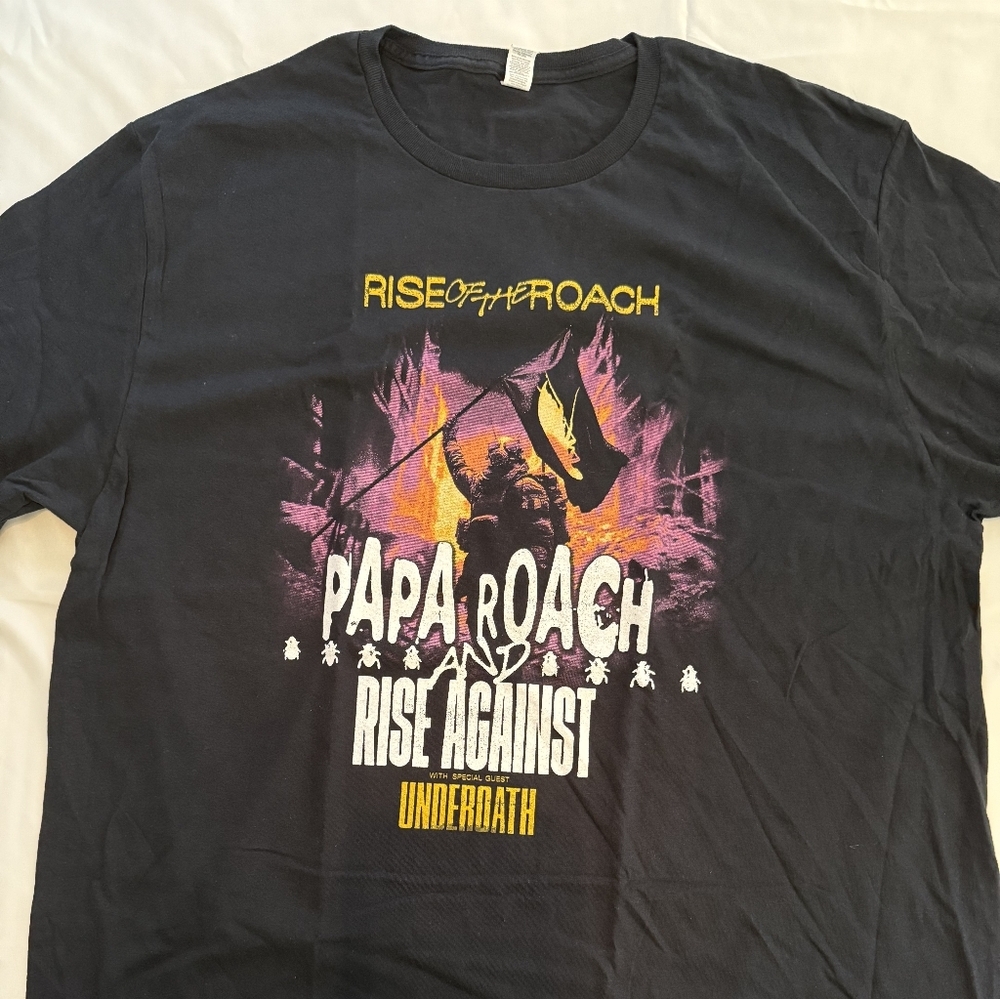 Papa Roach Black Graphic T-Shirt XL 0008